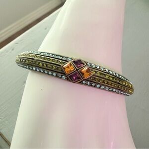 Heidi Daus Crystal Bangle Bracelet VINTAGE